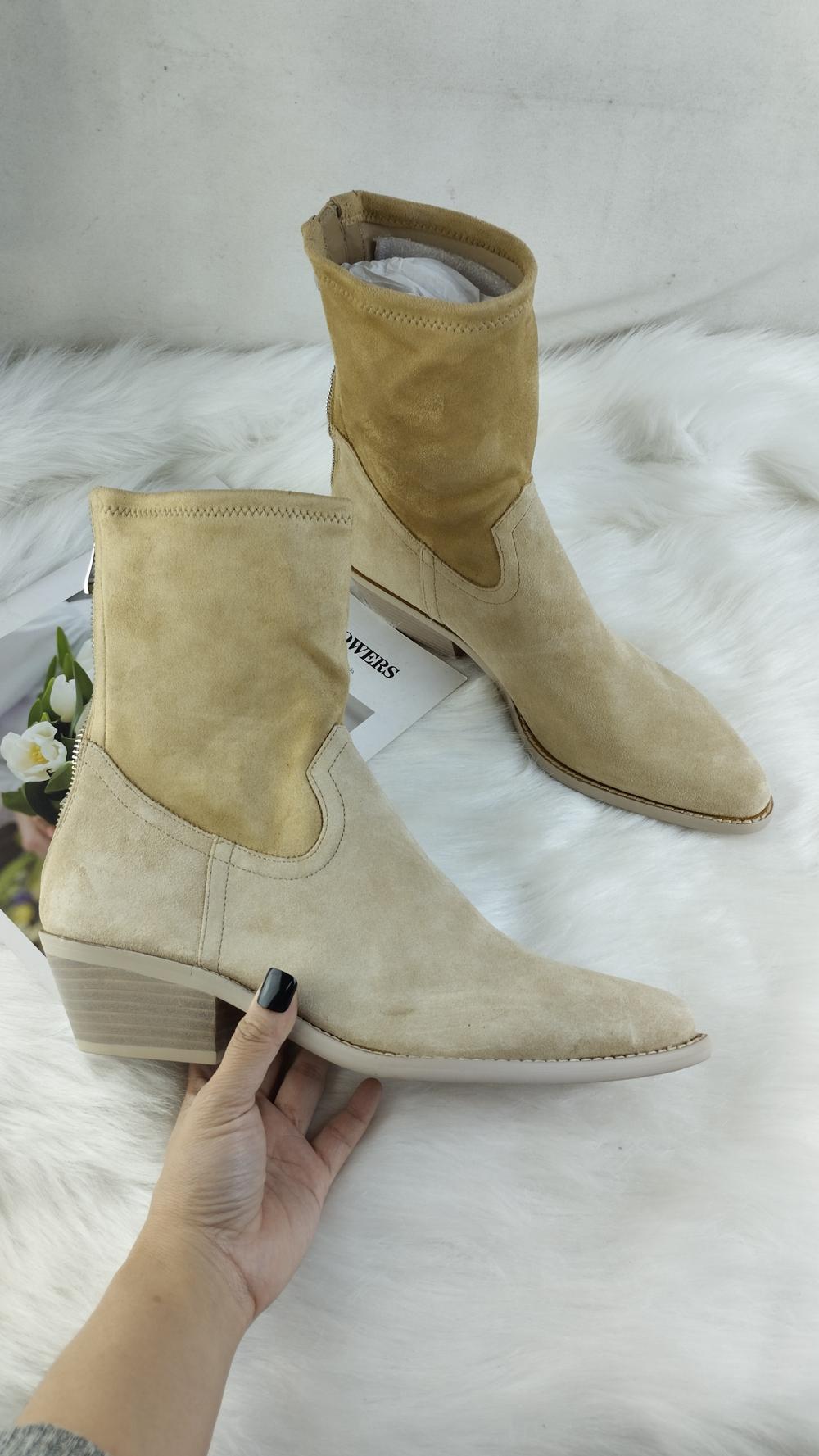 Boot da lộn DKNY